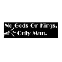 Image 1 of Bioshock Inspired Quote Bumper Sticker - Video Game Sticker, Decal, Laptop Decal, Car Stick-97bb91fa