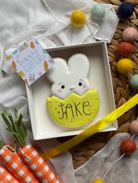 Image 3 of Personalised bunny gift box