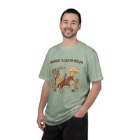 Image 13 of Cussin' Always Helps Cowboy Graphic Tee | Western UFO Desert Art-c477ae8f