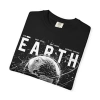 Image 3 of Earth Planet Graphic T-shirt | Vintage Space Science Tee-66a954a6