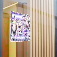 Image 8 of I Love Unicorns Sticker | Kiss-Cut Vinyl Decal-e56ce596