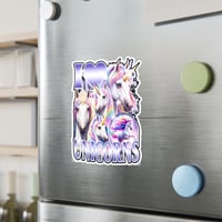 Image 9 of I Love Unicorns Sticker | Kiss-Cut Vinyl Decal-e56ce596