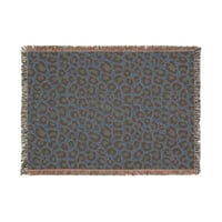 Image 2 of Leopard Print Woven Blanket - Cozy Animal Print Home Decor, Large Throw Blanket, Safari The-6f3c89cb