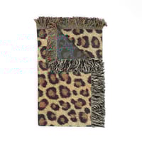 Image 3 of Leopard Print Woven Blanket - Cozy Animal Print Home Decor, Large Throw Blanket, Safari The-6f3c89cb