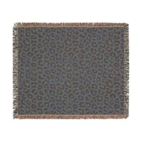 Image 5 of Leopard Print Woven Blanket - Cozy Animal Print Home Decor, Large Throw Blanket, Safari The-6f3c89cb