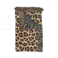 Image 9 of Leopard Print Woven Blanket - Cozy Animal Print Home Decor, Large Throw Blanket, Safari The-6f3c89cb