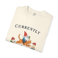 Image 9 of Side Quest Unisex T-shirt, Funny Cat Gamer Tee, Gnome Apparel, cat lovers, garden Gnome-c0af5b0a