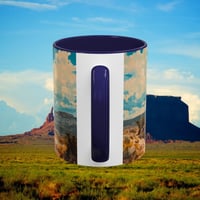 Image 7 of Southwestern Cowboy Coffee Mug, Western Old West Ceramic Cup, Rancher Southwest 