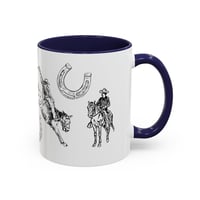 Image 5 of Cowboy Old Western Rodeo coffee mug 11oz and 15oz 