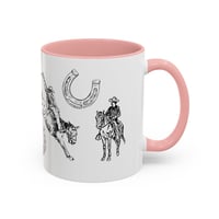 Image 8 of Cowboy Old Western Rodeo coffee mug 11oz and 15oz 