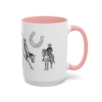 Image 20 of Cowboy Old Western Rodeo coffee mug 11oz and 15oz 