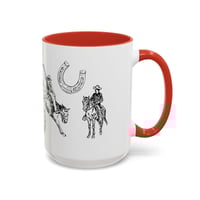 Image 23 of Cowboy Old Western Rodeo coffee mug 11oz and 15oz 