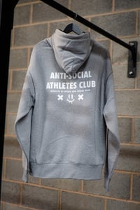 Image 1 of ASAC HEAVY ATHLETIC GREY HOODIE
