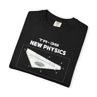 Image 3 of TR-3B UFO Schematic Unisex T-shirt, Extraterrestrial Spaceship Tee, Alien Conspiracy Shirt,-ca8b5464