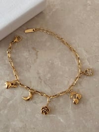 Image 1 of Charm Bracelet Stainless Steel 