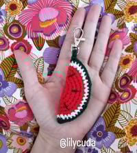 Watermelon Keyring Charm
