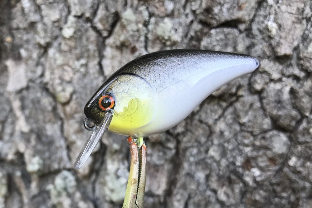 Custom Airbrushed LC 1.5 Squarebill Crankbait 382 - Image 2