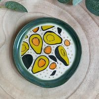 Image 3 of Handmade Ceramic Avocado Spoon Rest