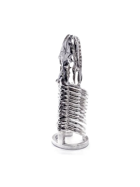 Image of BDODI - Snake Nail Ring Big Head (Silver)