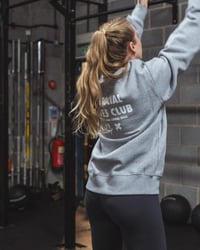 Image 3 of ASAC HEAVY ATHLETIC GREY SWEATSHIRT