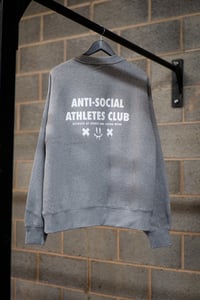 Image 1 of ASAC HEAVY ATHLETIC GREY SWEATSHIRT