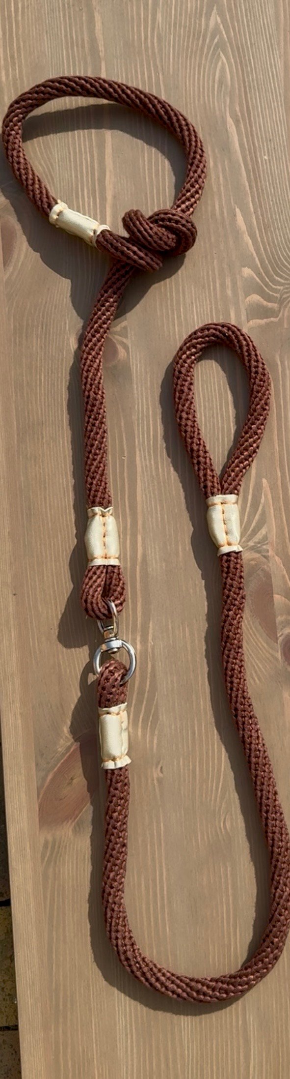 Image of Laisse lasso marron doré 2026 