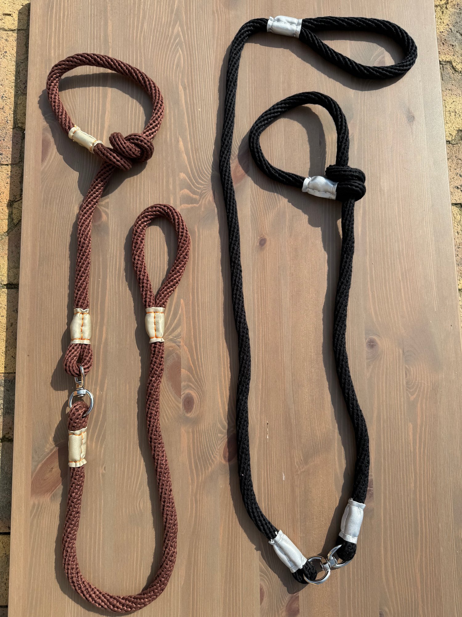 Image of Laisse lasso marron doré 2026 