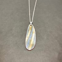 Striped Pebble Pendant