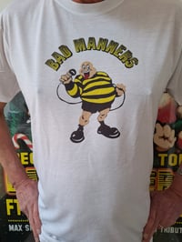 Bad Manners White T Shirt