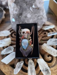 Image 1 of The last of us- skull mushroom berry pendant 