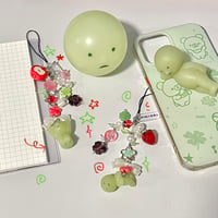 Image 1 of Smiski ver 3 Detailed Phone Charms