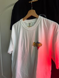 Image 2 of SKEDADDLE – White Tee (PRESALE $29.99)