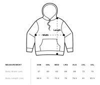 Image 3 of ASAC HEAVY ATHLETIC GREY HOODIE