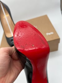 Image 11 of Christian Louboutin Black Simple Pumps Heels