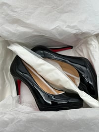 Image 14 of Christian Louboutin Black Simple Pumps Heels