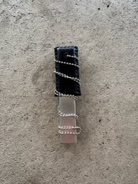 Image 2 of LEATHER CUT OUT INDUSTRIAL CHAIN