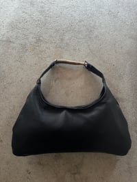 Image 1 of ANTLER TIP LEATHER BAG