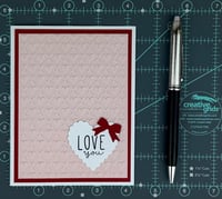 Image 7 of Embossed Valentine Card Kit to DIY 12 Handmade Cards