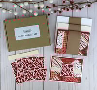 Image 1 of Valentine Card Making Kit for Adults to Make Your Own Valentines