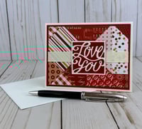 Image 3 of Valentine Card Making Kit for Adults to Make Your Own Valentines