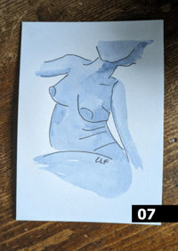 Image 4 of Hand painted nude