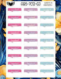 Image 7 of Appointment Box Style 5