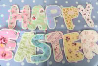 Image 1 of Happy Easter Bunting