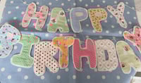 Image 1 of Happy Birthday  Bunting