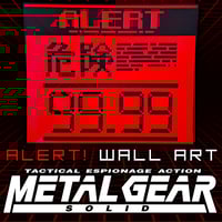 Image 1 of ALERT! 3D WALL ART