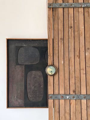 Image of pocket watch diorama - head in the clouds