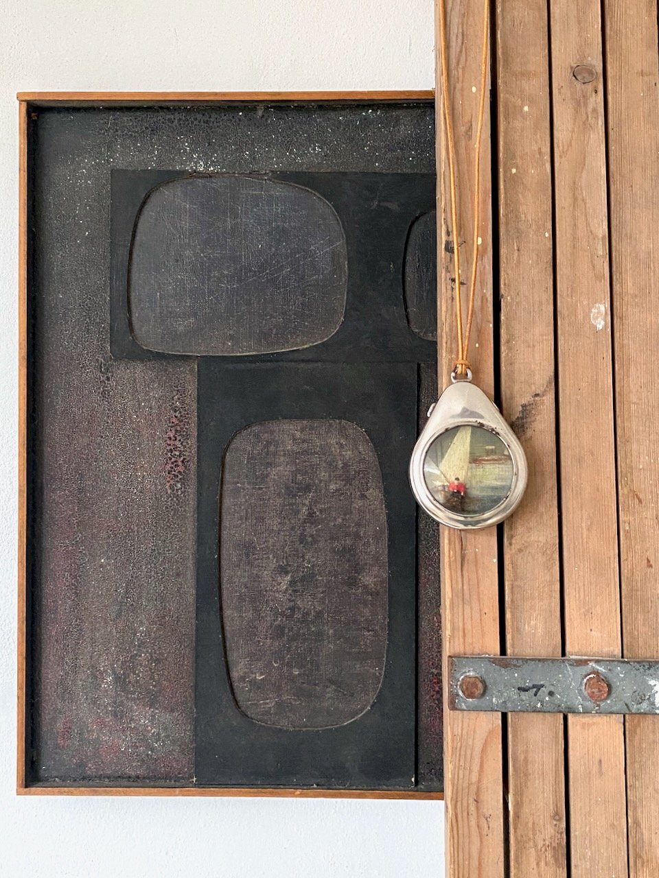 Image of pocket watch diorama - setting sail