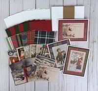 Image 6 of The 2025 Holiday Box: Handcrafted Christmas Card Making and Papercraft Kit for Adults