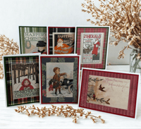 Image 9 of The 2025 Holiday Box: Handcrafted Christmas Card Making and Papercraft Kit for Adults