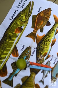 Image 4 of Torchon poissons d'eaux douces